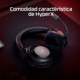 HyperX Cloud Alpha Wireless 2 - Auriculares Gaming inalámbricos con Base RGB, Drivers 53mm, batería hasta 250h, Bluetooth, 2.4GHz, PC, PS4, PS5, Xbox, Switch, Color Negro