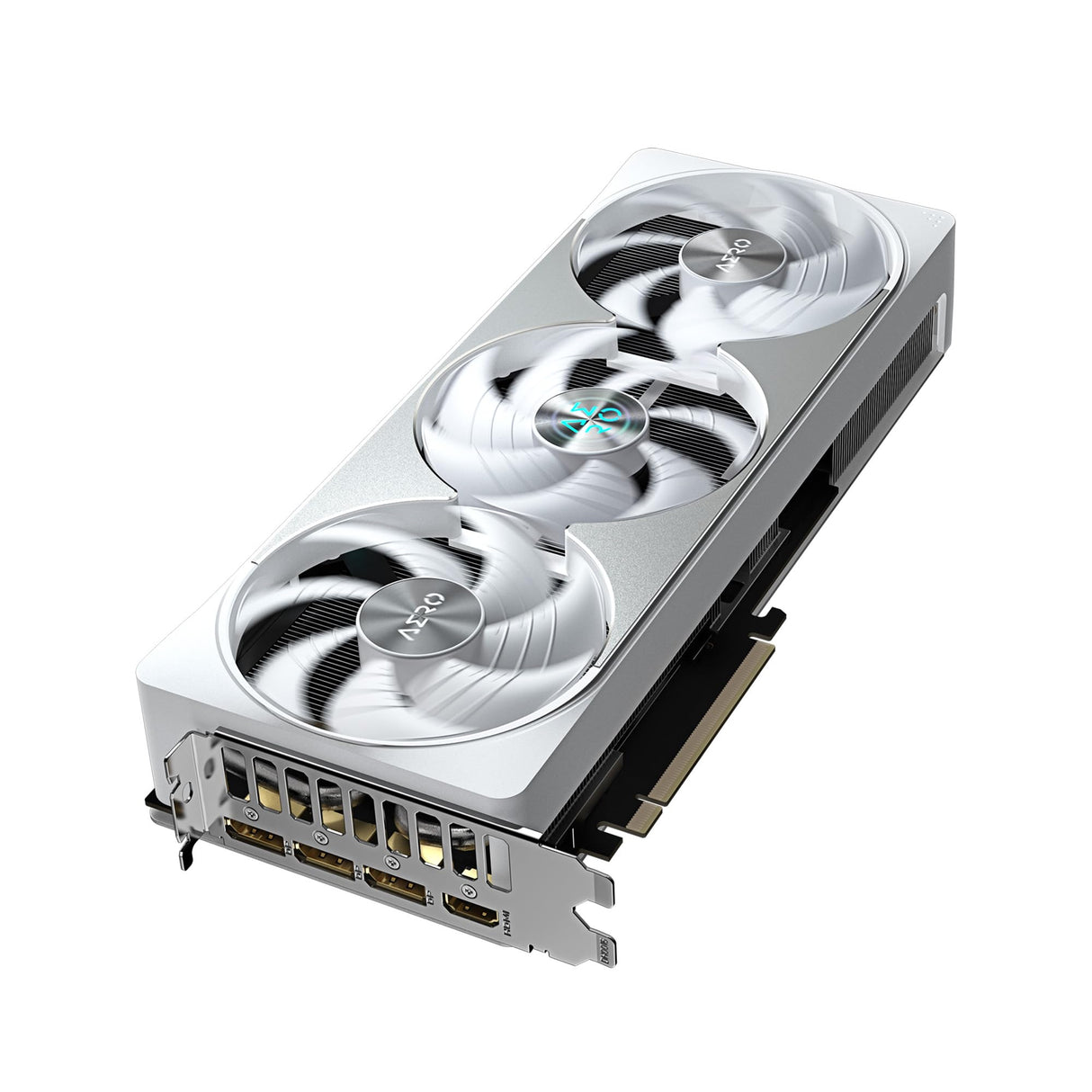 Gigabyte Tarjeta gráfica GeForce RTX 5080 Aero OC SFF 16G, Sistema de refrigeración WINDFORCE, 16 GB 256 bits GDDR7, Tarjeta de Video GV-N5080AERO OC-16GD
