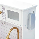 Cocina de juguete de madera blanca Teamson Kids para niños/as TD-12681A