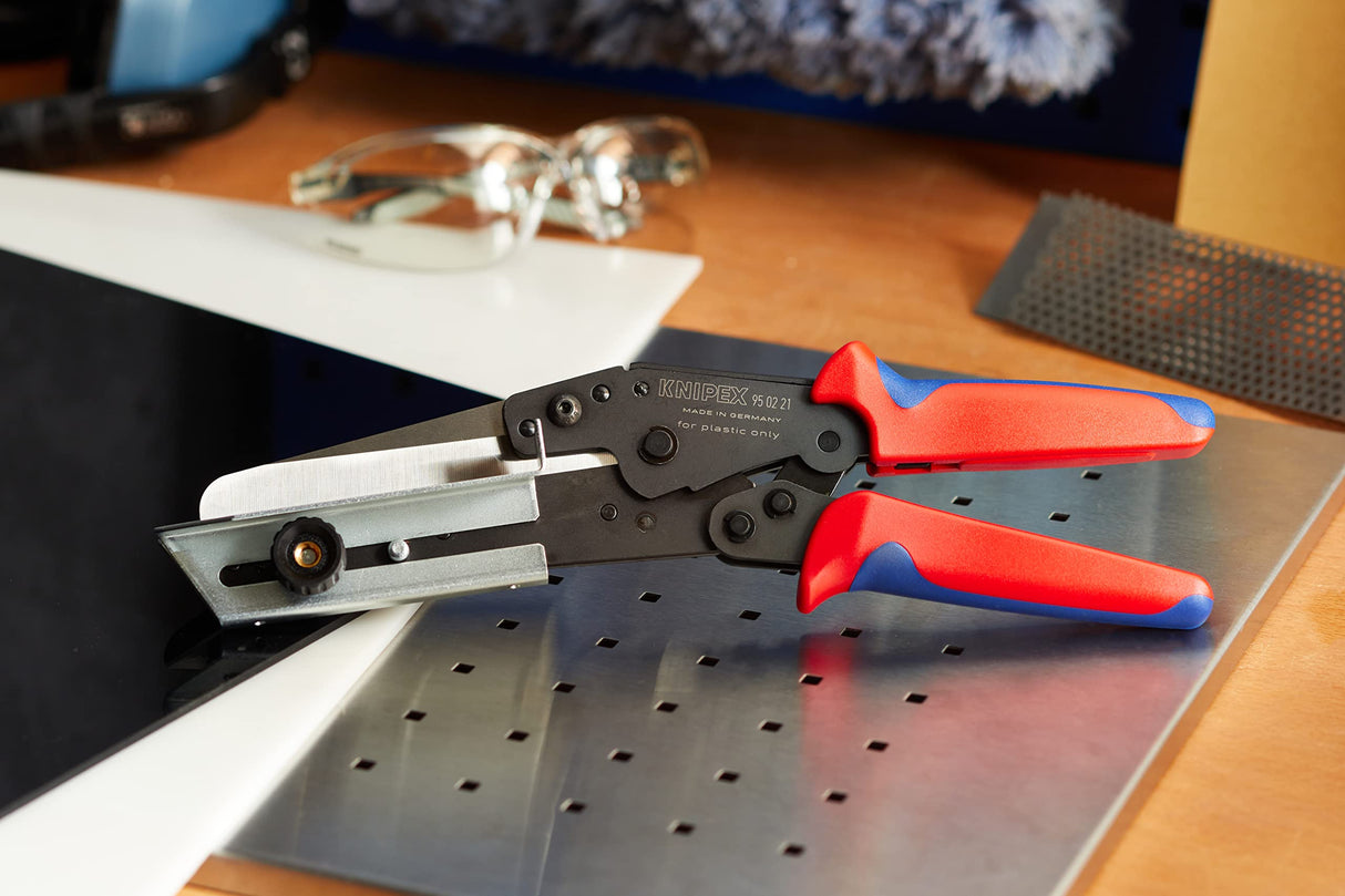 Knipex Cortante para plásticos también válido para conductores de cable bruñido, con fundas multicomponentes 275 mm 95 02 21