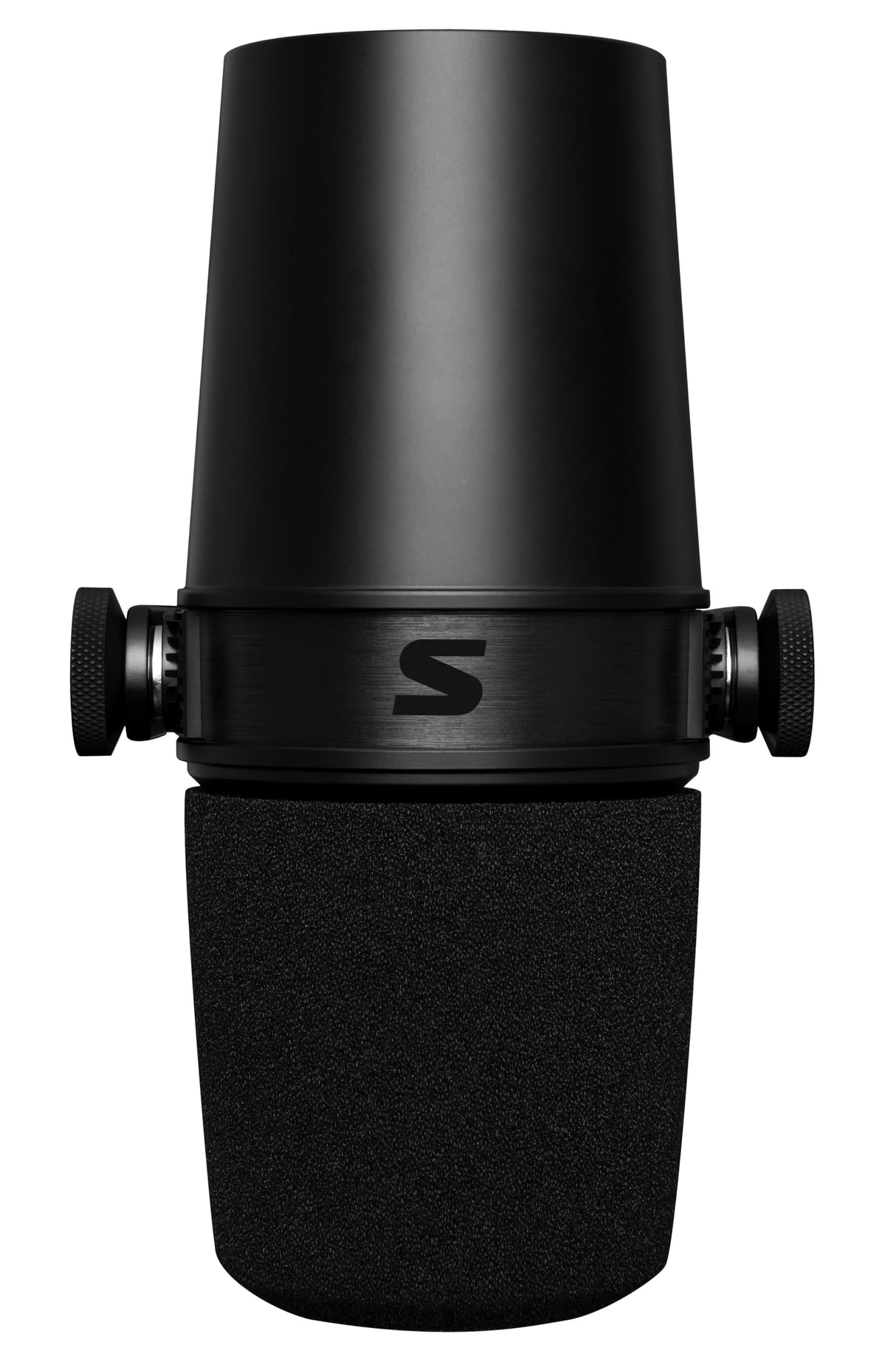 Shure MV7X XLR Podcast Microphone - Pro Dynamic Mic para podcasting y grabación Vocal, Todas Las construcciones de Metal y micrófono Compatible - Negro