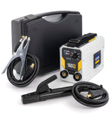 GYS, GYSMI 160A, estación de soldadura de electrodo recubierto 160A monofásico 230V (MMA), arco fuerza, antisticking, Hot Start, Con Maleta, portaelectrodos, cable de masa