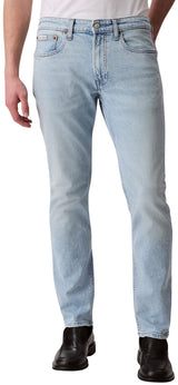 Calvin Klein Vaqueros Hombre Marbled Beacon Slim Fit, Azul (Marbled Beacon), 30W/38L