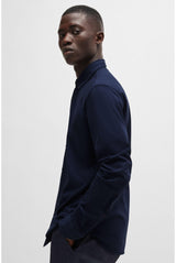 BOSS Mysoft_2_M, Camisa Hombre, Navy418, L