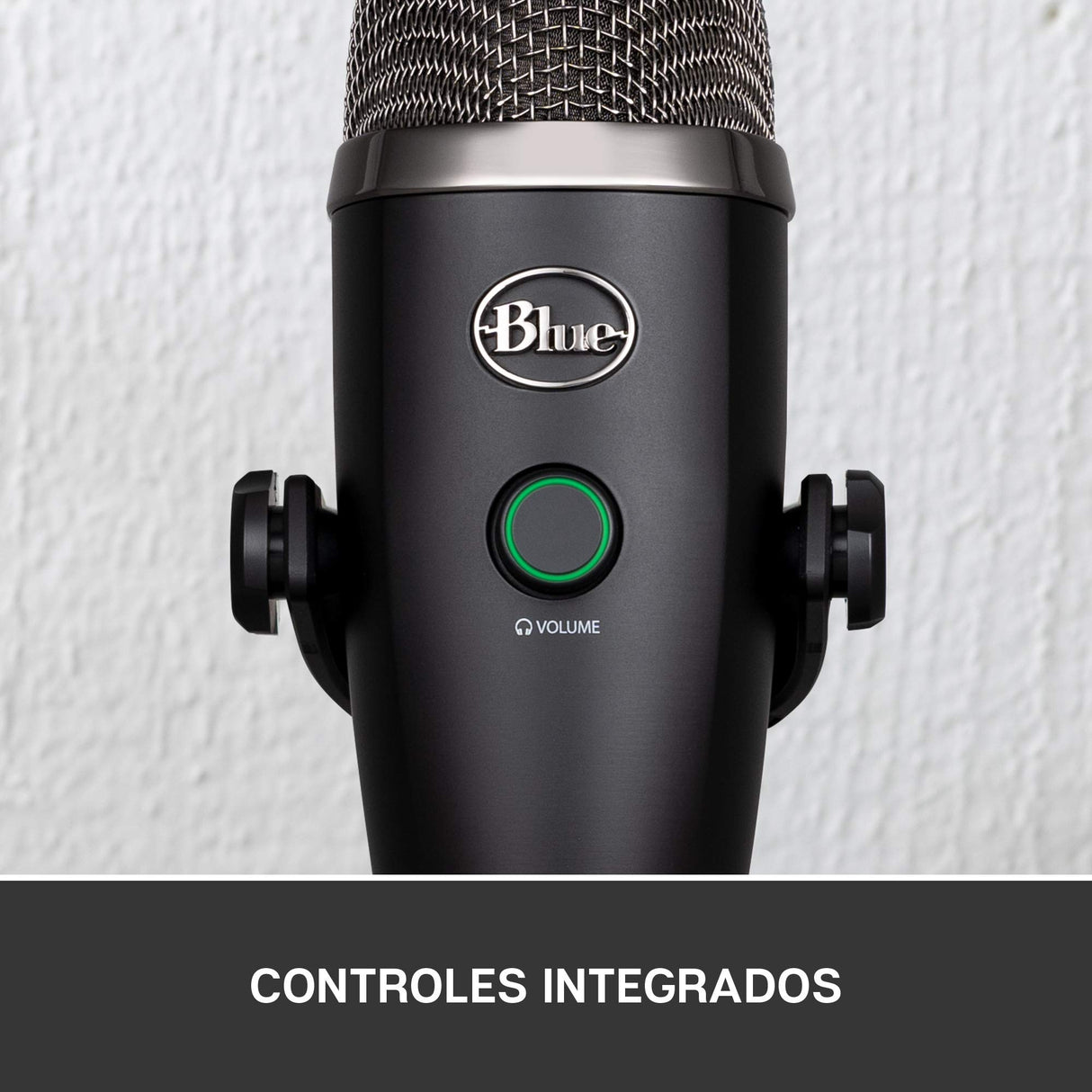 Logitech for Creators Blue Yeti Nano Micrófono de condensador USB Premium, Grabación, Streaming, Gaming, Podcasting, PC, Mac, Efectos Blue VO!CE, Cardioide y Omnidireccional, Sin Latencia - Negro
