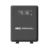 Green Cell SAI 1500 VA 1000 W PowerCore, Fuente de alimentación de Emergencia con Pantalla LCD, AVR UPS con Onda sinusoidal Pura, conexión de batería Externa, protección contra sobretensión