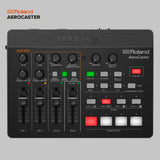Sistema de livestreaming Roland AeroCaster VRC-01 — Potente solución de producción multicámara inalámbrica con interfaz de audio/controlador de hardware y completa app para iPad