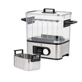 WMF Lono - Cocedora al vacio baja temperatura (entre 35º y 90º), 2 en 1, cocina al vacío y olla de cocion lenta, cocina profesional, tanque 6 l de TRITAN libre de BPA