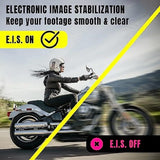 Exprotrek Cámara de acción 4K con Pantalla táctil, EIS Gran Angular de 170°, cámara subacuática Impermeable de 40 m, cámara Deportiva de Control Remoto con Kit de Accesorios para Casco