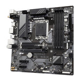 GIGABYTE B760M DS3H AX Placa Base - Compatible con procesadores Intel Core de 14ª generación, VRM Digital de 6+2+1 Fases, hasta 7600MHz DDR5 (OC), 2X PCIe 4.0 M.2, Wi-Fi 6E, LAN 2.5GbE, USB 3.2 Gen 2