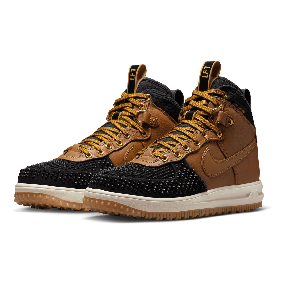 NIKE Lunar Force 1, Sneaker Hombre, Ale Brown Ale Brown Black Goldtone, 40.5 EU