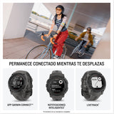 Garmin Instinct E, Reloj Inteligente con GPS, 40 mm, Resistente al Agua, Aplicaciones Deportivas integradas, Monitorización de la Salud, Notificaciones Inteligentes, Negro