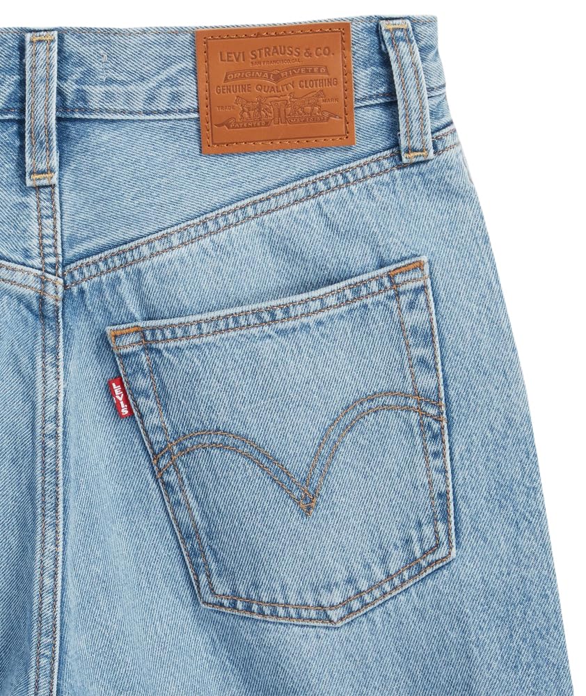 Levi's Ribcage Leg H223 Jeans, Far and Wide, 29W x 30L Mujeres