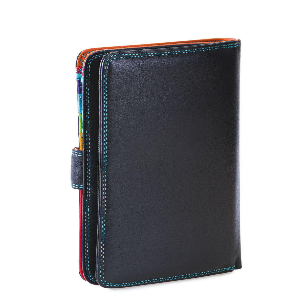 mywalit billetereo Monedero de Piel para Mujer Large Wallet/Zip Purse - 229-4 - Black Pace