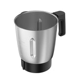 Moulinex HF456810, ClickChef Cocina multifunción compacta, 1400 W, 5 Programas, 32 Funciones, Báscula de cocina integrada, Olla a vapor, Batidora, Color Negro, 3.6 L