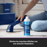 Eureka Aspirador de alfombras | Limpiador de Manchas Multisuperficie para Alfombras, Moquetas, Tapicería, Escaleras y Coche | Depósito de Agua Grande de 1,5L, NEY100 con Fórmula Limpiadora, Azul