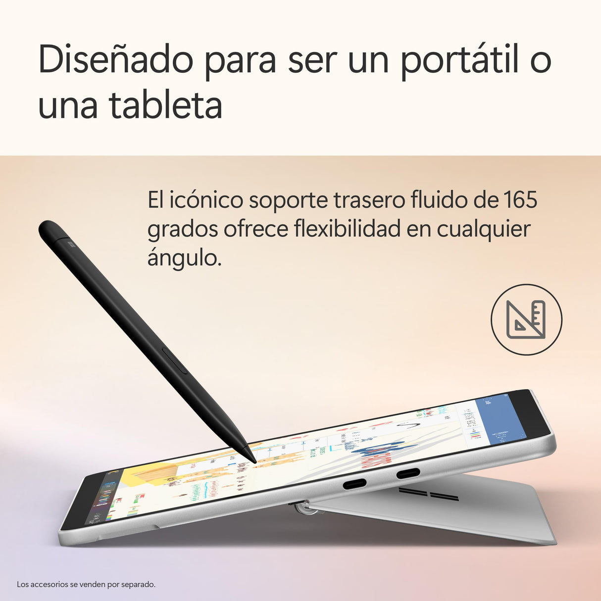 Microsoft Surface Pro | Copilot+ PC | Pantalla táctil LCD 12” | Snapdragon X Plus | 16GB RAM | Almacenamiento de 256GB | Último Modelo | Platino