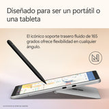 Microsoft Surface Pro | Copilot+ PC | Pantalla táctil LCD 12” | Snapdragon X Plus | 16GB RAM | Almacenamiento de 256GB | Último Modelo | Platino