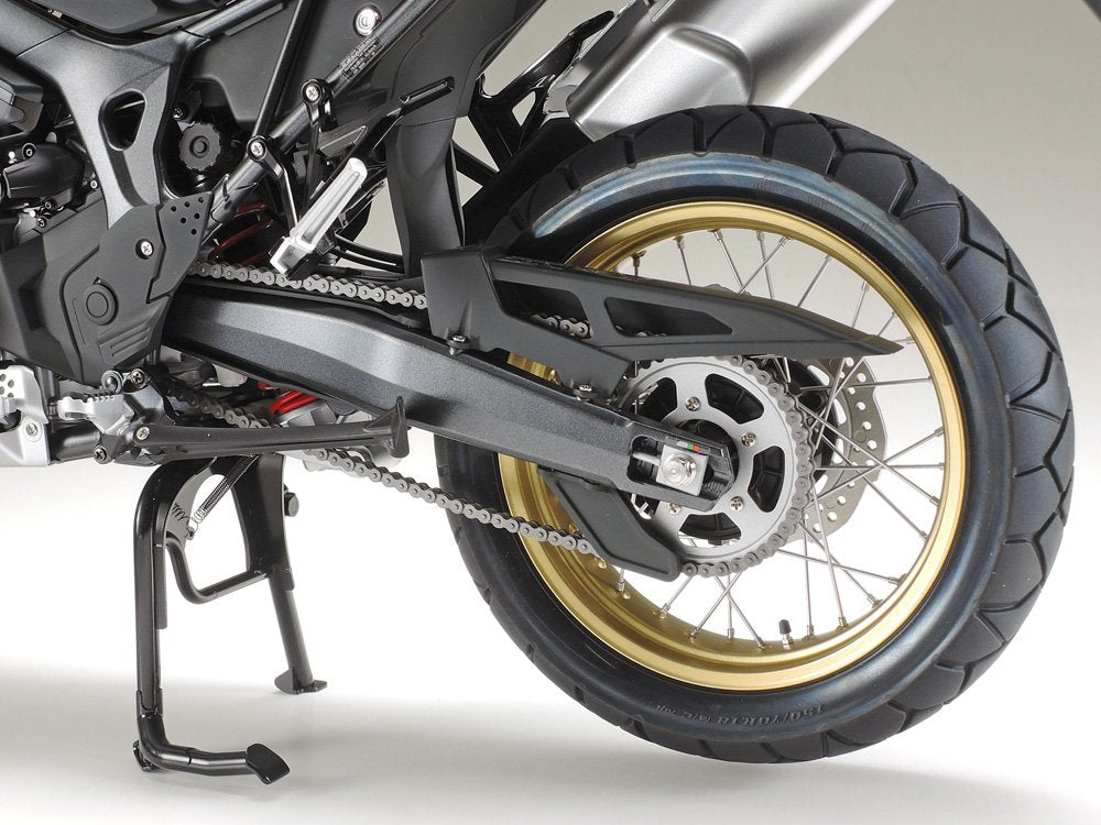 Tamiya 1:6 Honda CRF 1000L Africa Twin Enduro-modelkit, plástico, Kit para Montar, réplica Detallada, sin Pintar, Color Multi-colord (16042)