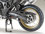 Tamiya 1:6 Honda CRF 1000L Africa Twin Enduro-modelkit, plástico, Kit para Montar, réplica Detallada, sin Pintar, Color Multi-colord (16042)