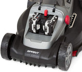 Sprint 2x18V (36V) Cortacésped con batería de litio, 440P18V, 44cm, Powered by Briggs & Stratton, hasta 640 m2, Incluyendo 2x5Ah Baterías y Doble Cargador, 5 años de Garantía