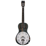 Ortega Guitars Americana Series - Guitarra resonadora vintage – electroacústica con barra de labios – Madera de caoba con acabado satinado desgastado (RRG30E-DD)