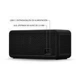 Marshall Middleton II Altavoz Bluetooth portátil con más de 30 Horas de reproducción y Resistencia al Agua IP67 - Negro y latón