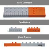 Yamaha SEQTRAK Mobile Music Ideastation – Estudio de Producción Musical Todo-en-Uno con Motores de Sonido Duales, Muestreo Integrado, Altavoz Incorporado y Batería Recargable – Naranja
