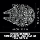 LEGO Star Wars Millennium Falcon, Maqueta de Construcción para Adultos de la Nave Estelar de Han Solo con Mini Figuras Chewbacca, Leia y C-3PO, Regalo Coleccionable para Hombres, Mujeres y Fans 75192