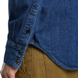 G-STAR Para Hombre Camisa Dakota Slim, Azul (Worn in Windward D23616-D252-G749), L