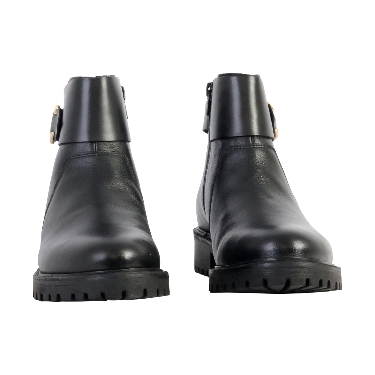 Geox D Hoara B, Bota de Tobillo Mujer, Negro, 38 EU