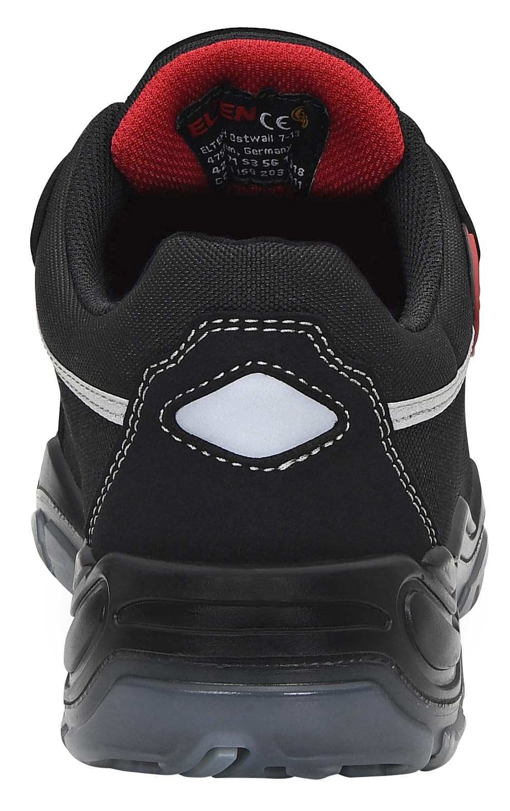 ELTEN SENEX Pro ESD S3, Zapatos de seguridad para hombre, ligero, puntera de plástico, material superior: textil, forro interior: textil (transpirable), talla 42