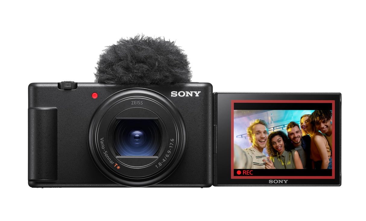 Sony ZV-1 II | Cámara para Viajes híbrida Premium, Negro