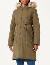 MAMA.LICIOUS Chaqueta Acolchada Mlamy 3 en 1, Verde, M para Mujer