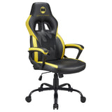 Subsonic Batman Original Silla Gaming, Negro y Amarillo