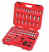 CRAFTSMAN Juego de herramientas mecánicas de accionamiento de 1/4 pulgadas y 3/8 pulgadas, 105 piezas (CMMT12023)