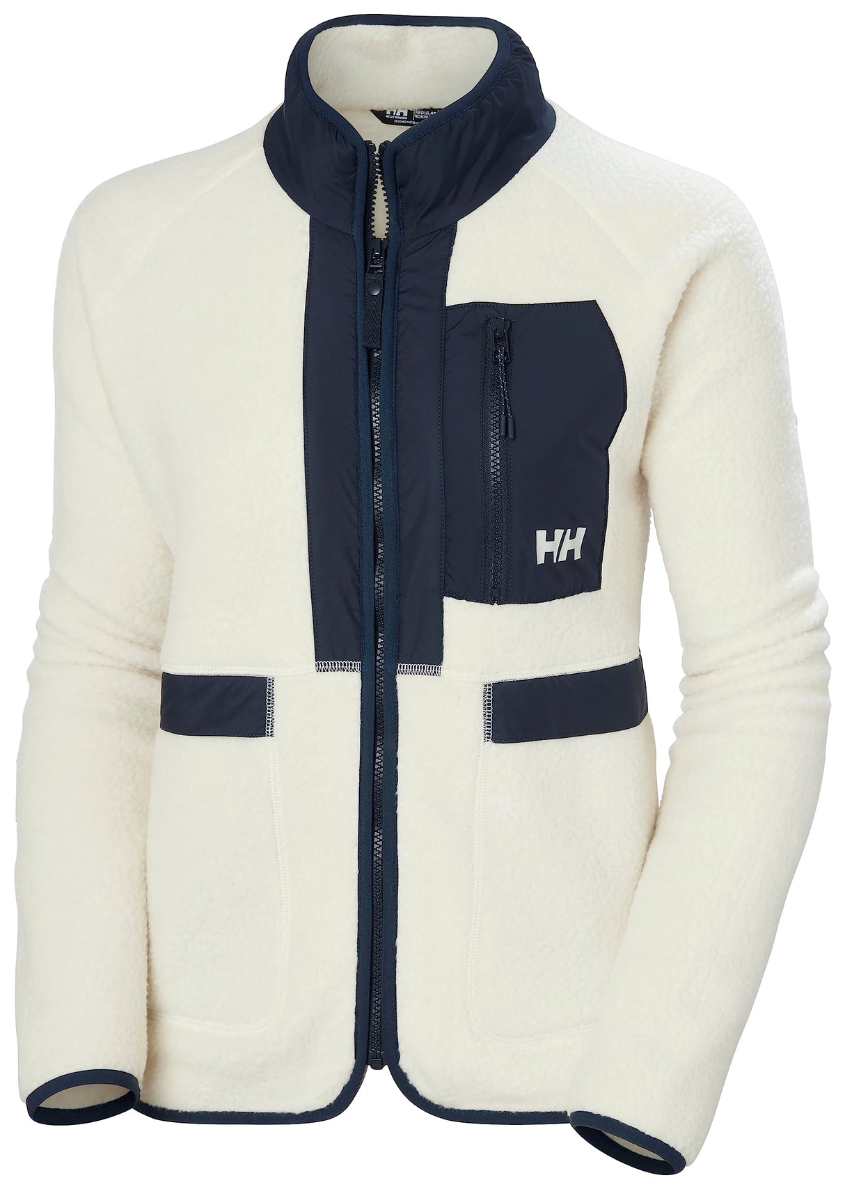 Helly-Hansen Womens W Aurora Pile Jacket, Crema, S