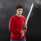 Power Rangers - Lightning Collection - Espada de Poder de Mighty Morphin Ranger Rojo - Artículo Premium Coleccionable para Juego de rol o Cosplay - Jason MMPR