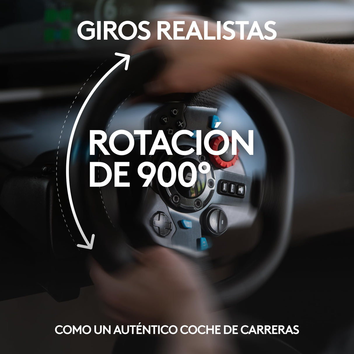 Logitech G29, Driving Force Volante de Carreras y Pedales, Force Feedback, Aluminio Anodizado, Palancas de Cambio, Enchufe Eu, Ps4/Ps3/Pc/Mac, USB 2.0/Alámbrico, PS4, PS3, Window 10.81, Windows 8, Windows 7, Mac OS 10.10+, Negro
