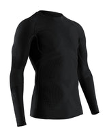 X-Bionic Energy Accumulator 4.0 Shirt Round Neck Long Sleeves Men Capa De Base Camiseta Funcional, Hombre, Black, M