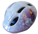 JNHCD Vélo Reine Des Neiges 16'' Fille Casque. Bicicleta de 16 Pulgadas para niños, Frozen y Casco, Azul y Blanco