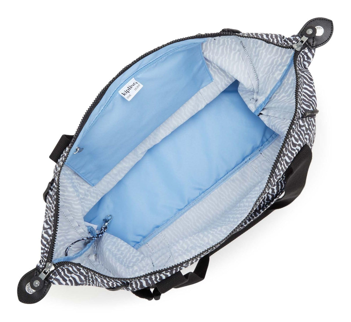Kipling Art M, Bolsa Grande, Azul (Holiday Waves)