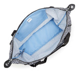 Kipling Art M, Bolsa Grande, Azul (Holiday Waves)