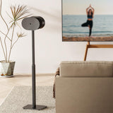 my wall SonosEra300 HS45L - Soporte para Altavoces (2 Unidades, Altura Regulable, alineación de Sonido, desacoplamiento, Base SonosEra300)