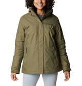 Columbia Bugaboo Fleece Interchange Jacket, Chaqueta De Invierno 3 En 1 para Mujer, Stone Green, Talla XS