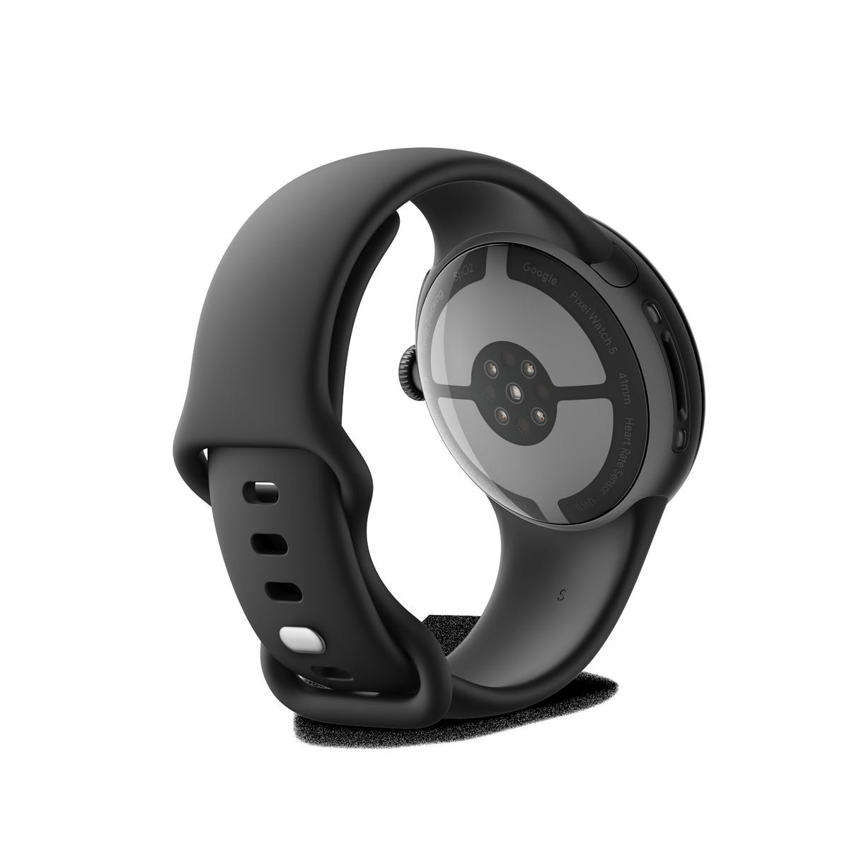 Google Pixel Watch 5 (45 mm) - Smartwatch - Black Case/Obsidian Band, Wi-Fi