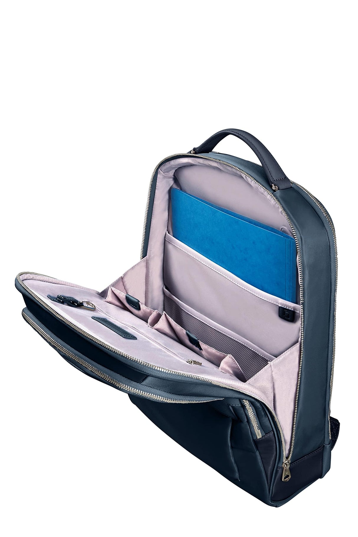 Samsonite Zalia 2.0 - mochila para computadora portátil de 15.6 pulgadas, 41 cm, 18 l, azul (Midnight Blue)