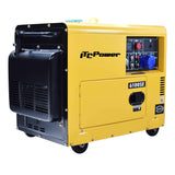 ITC Power NT-6100SE - Generador Diésel (monofásico, 12 L), color amarillo