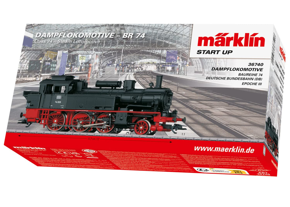 Märklin 36740 - Tender locomotora BR 74 DB [importado de Alemania]