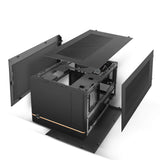 SilverStone Technology 12057 SUGO 14, Chasis Cubo Mini-ITX, Acepta Tarjetas gráficas de tamaño Completo y 3 zócalos/ATX PSU / 240mm AIO, 4 Paneles extraíbles, SST-SG14B
